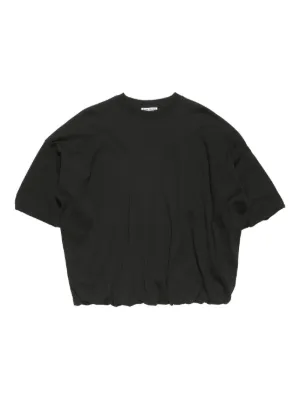 DRIES VAN NOTEN ドレープ ブローチ Tシャツ | ブラック | FARFETCH JP
