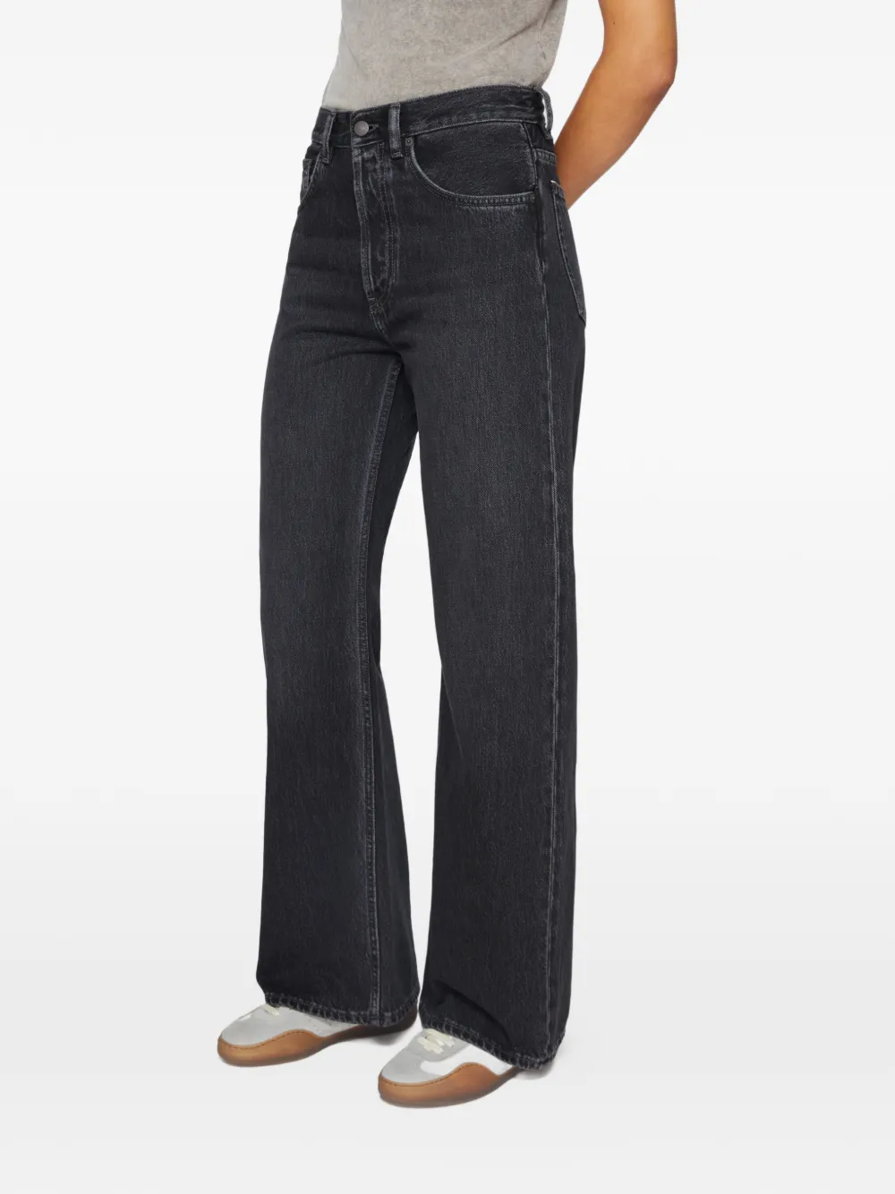 Acne Studios Regular-fit jeans Zwart