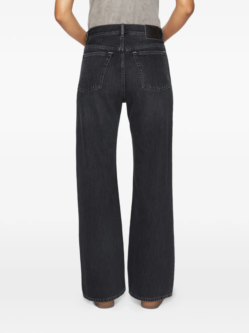 Acne Studios Regular-fit jeans Zwart