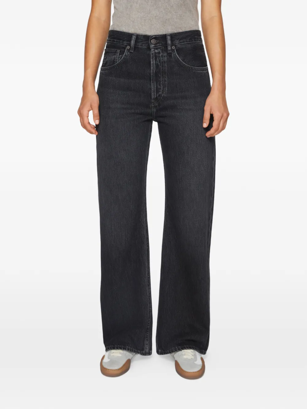  Acne Studios 2021f Patch-pockets Jeans - Black 