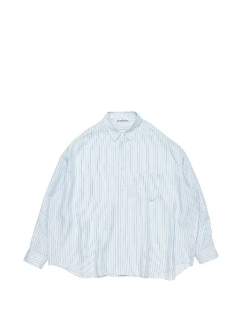 Acne Studios striped oversized shirt