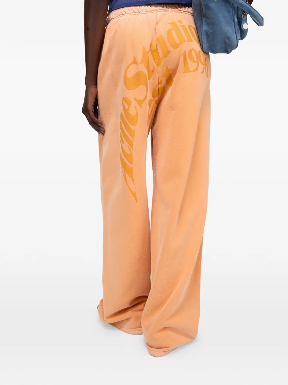  Acne Studios Logo Trousers - Orange 