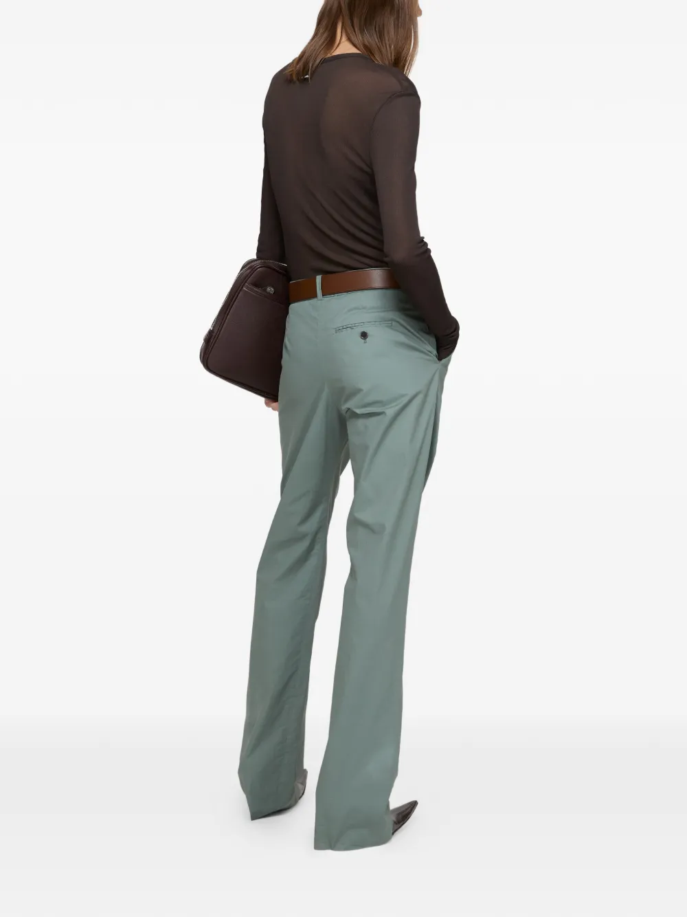 Acne Studios Twill pantalon Groen