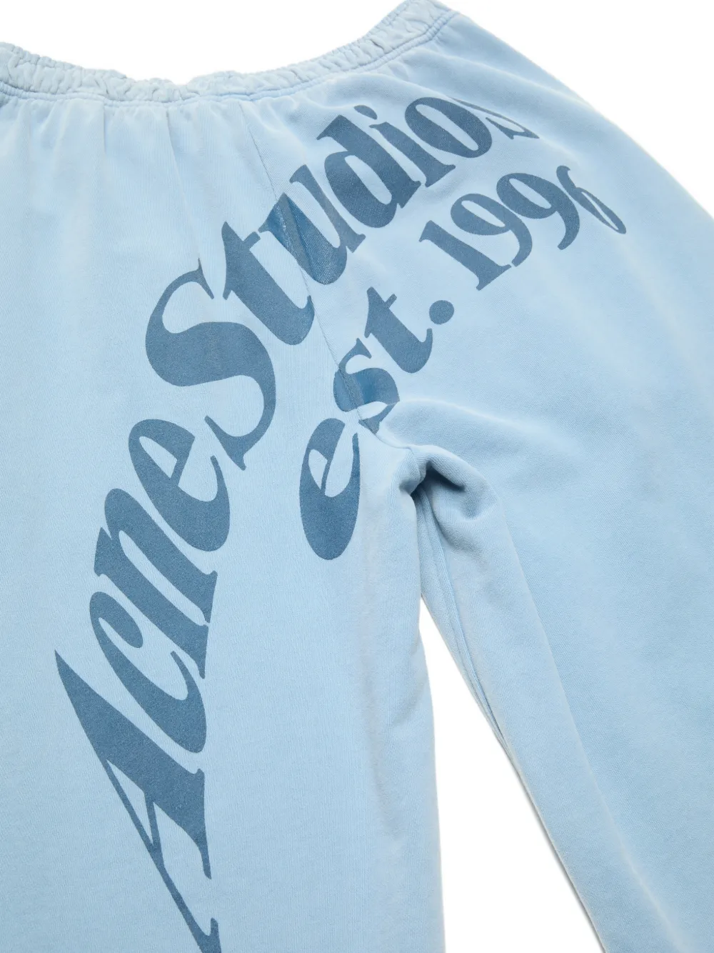 Acne Studios Joggingbroek met wassing Blauw