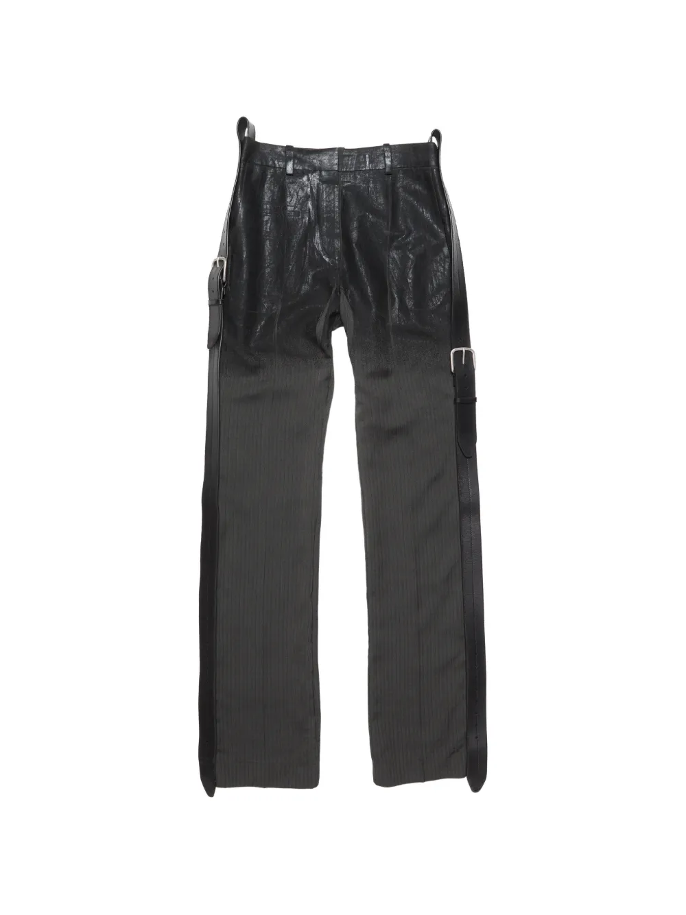 Acne Studios Pantaloni con fibbia - Nero