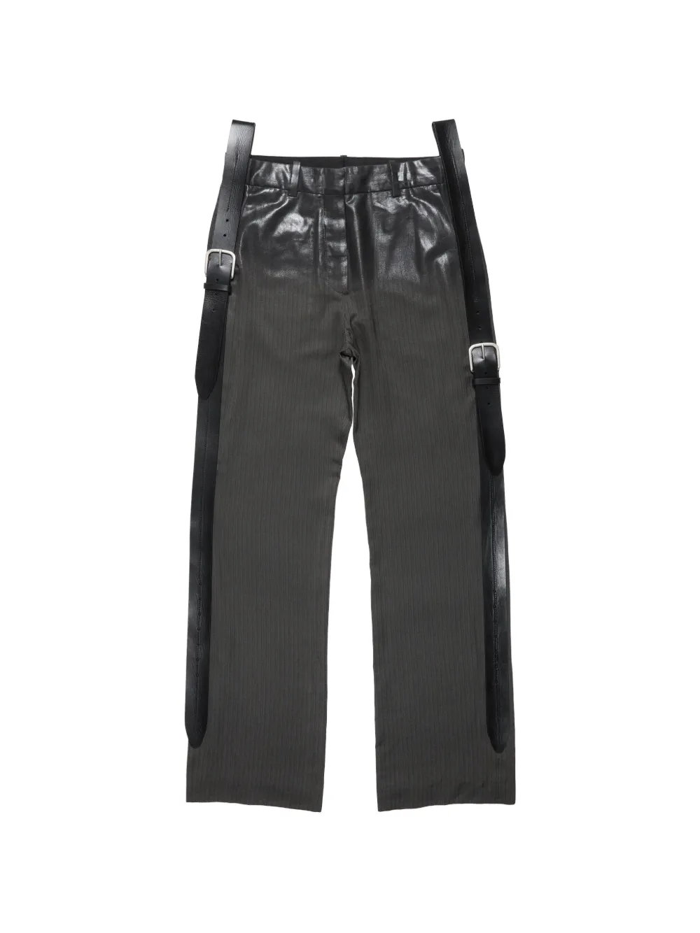 Acne Studios Pantaloni con fibbia - Nero