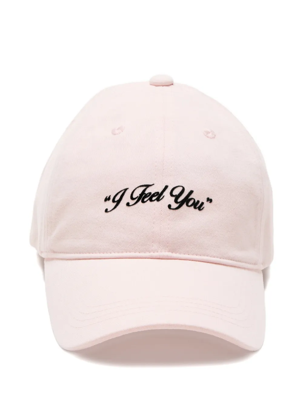 Acne Studios Cappello da baseball con ricamo - Rosa