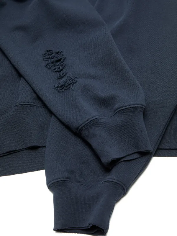 Acne Studios ダメージ パーカー | ブルー | FARFETCH JP