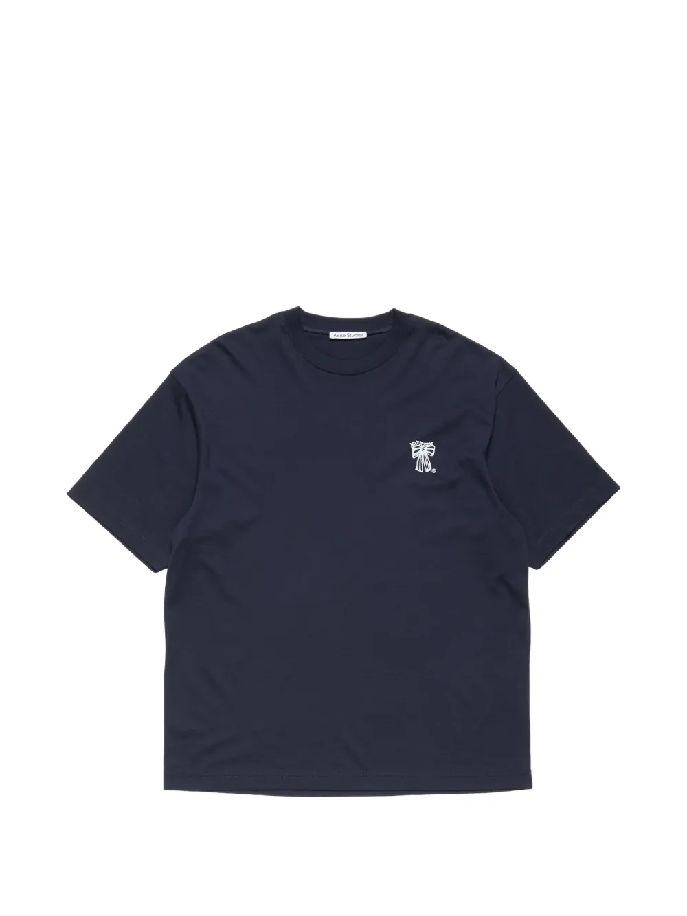 Acne Studios logo T-shirt - Blu