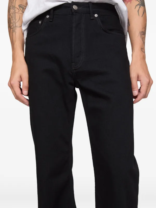 Acne Studios Regular Fit Jeans | Black | FARFETCH