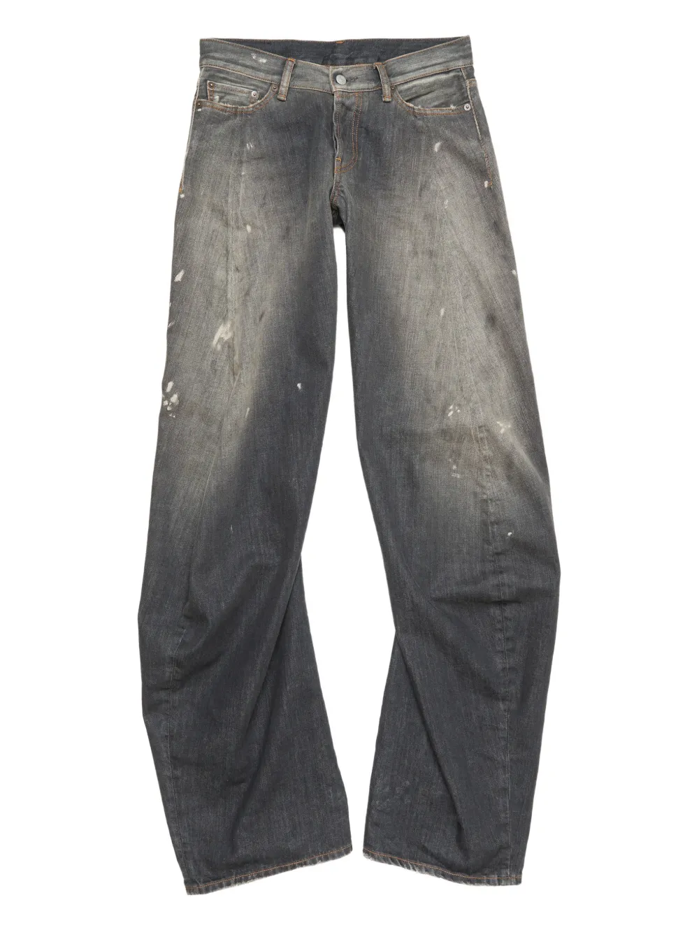 Acne Studios logo-patch jeans | Grey | Image 1