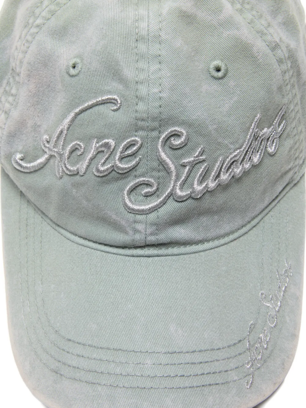 Acne Studios 자수 캡 모자 | 남성 | Image 2