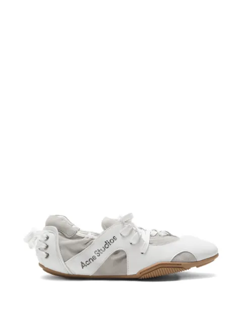 Acne Studios cut-out panelled sneakers