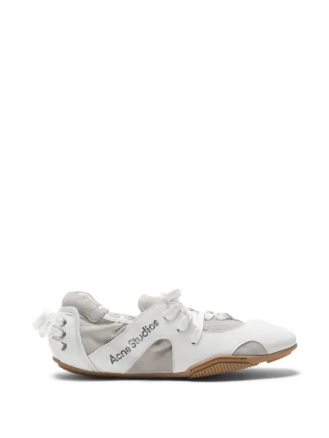 Acne Studios cut-out panelled sneakers