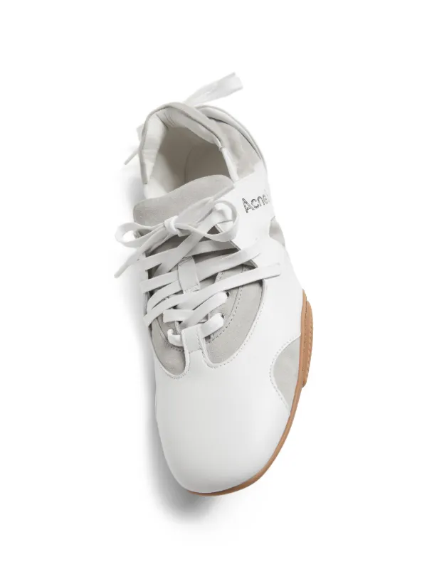 Acne Studios カットアウト パネル スニーカー | ホワイト | FARFETCH JP