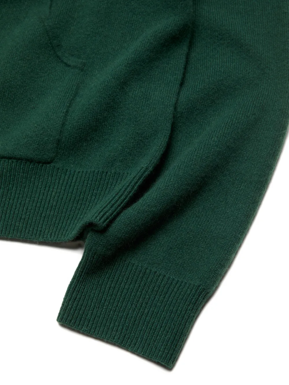 Acne Studios Gebreide hoodie Groen