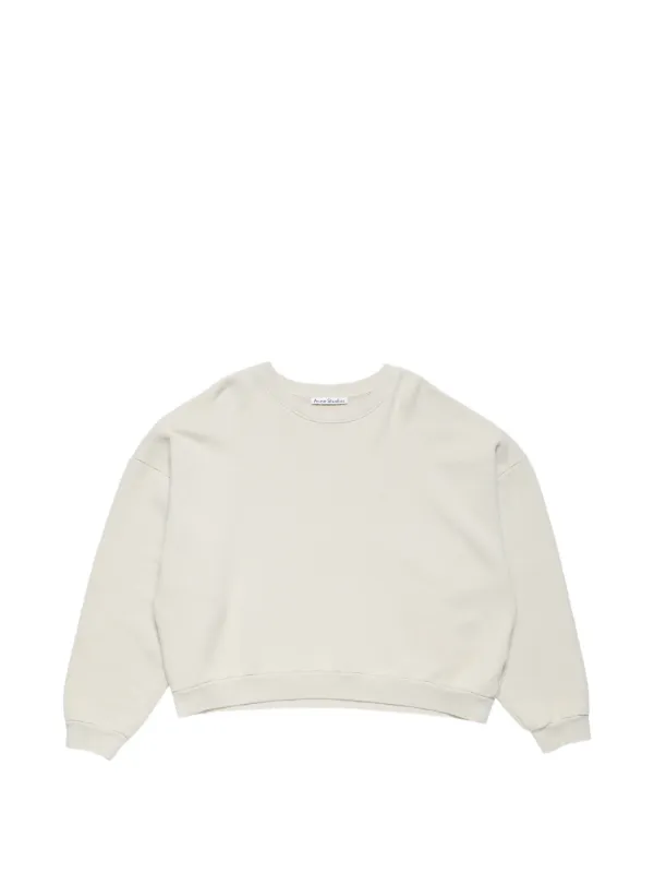 Acne Studios ラウンドネック スウェットシャツ | ニュートラル 