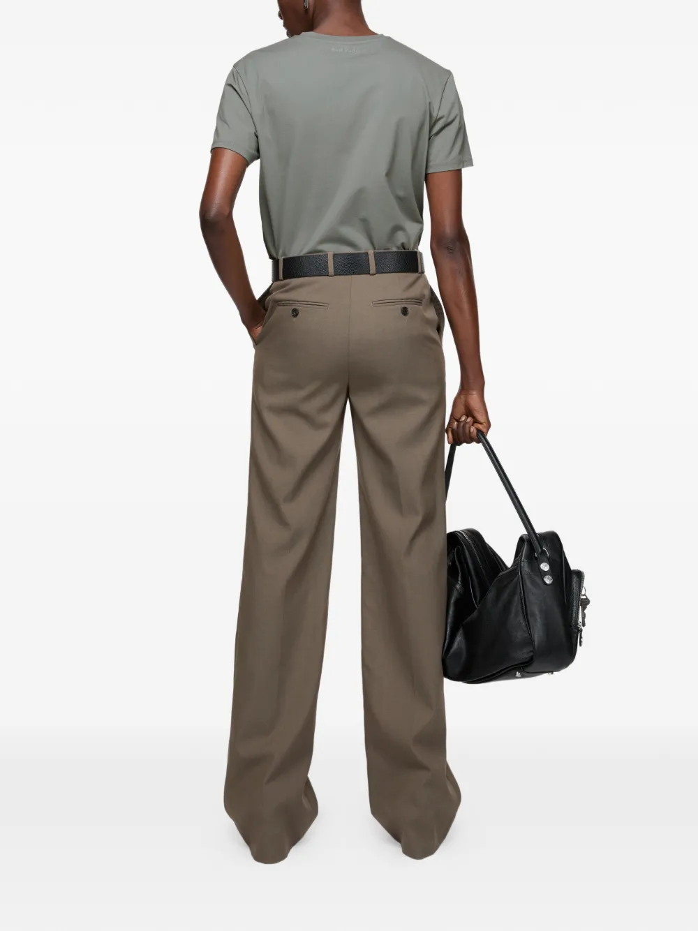 Acne Studios Regular-fit T-shirt Grijs