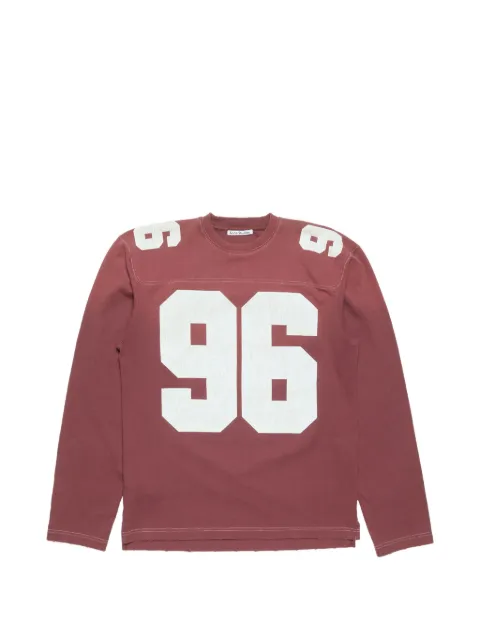 Acne Studios number-print long-sleeve sweatshirt