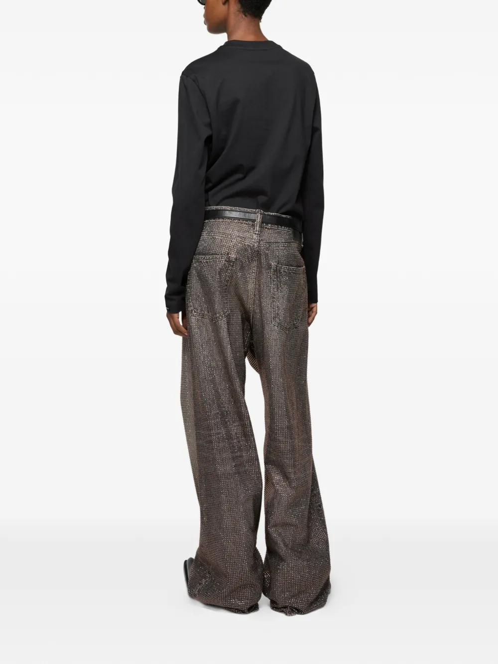 Acne Studios Top met lange mouwen Zwart