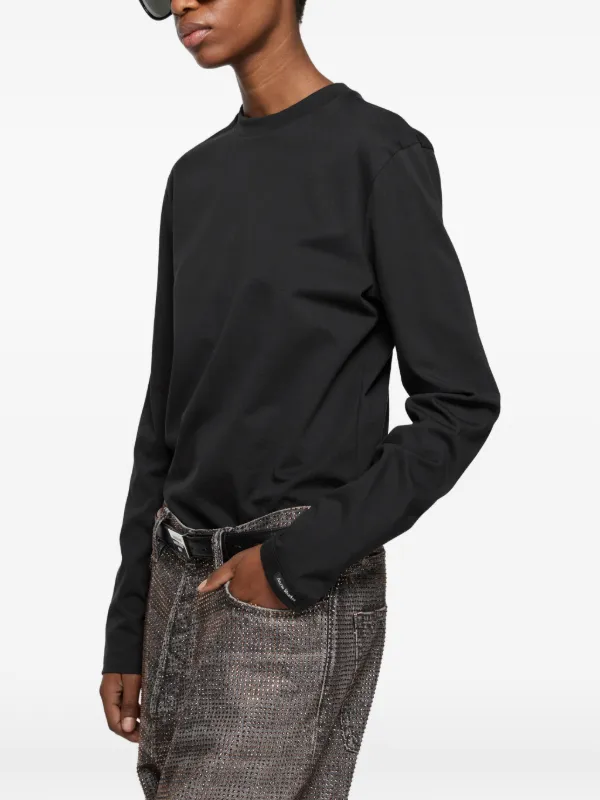 Acne Studios ロングスリーブ トップ | ブラック | FARFETCH JP