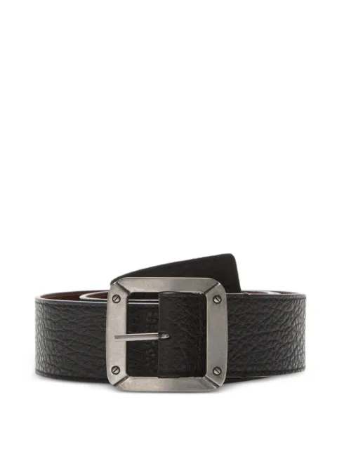 Acne Studios textured square-buckle belt