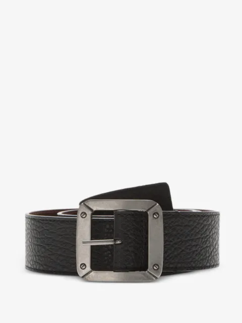 Acne Studios textured square-buckle belt