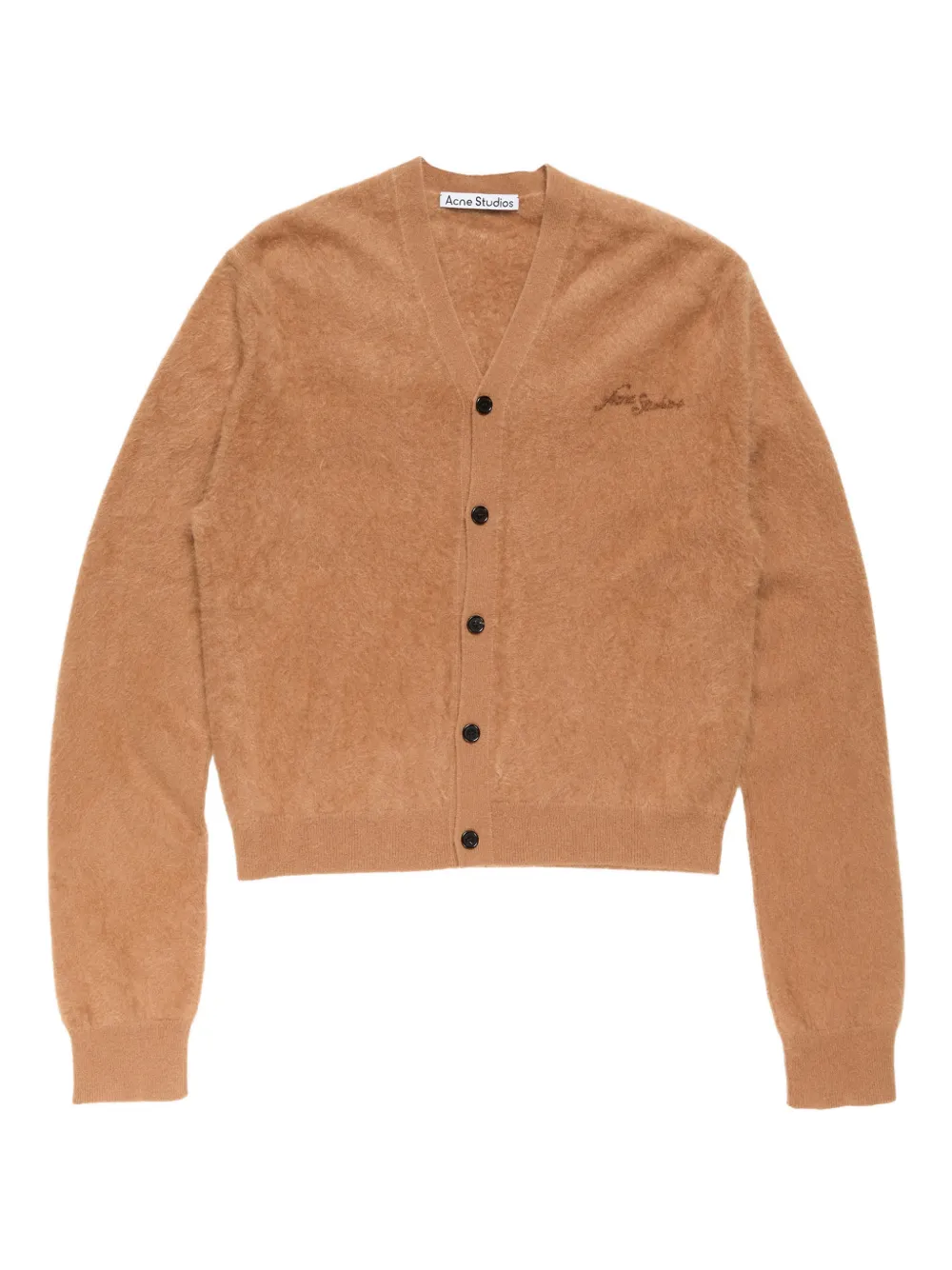 Acne Studios Cardigan con scollo a V - Marrone