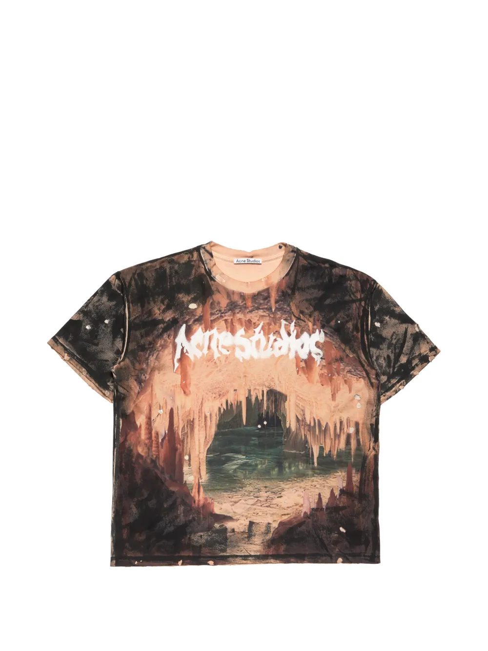 Acne Studios graphic T-shirt - Nero