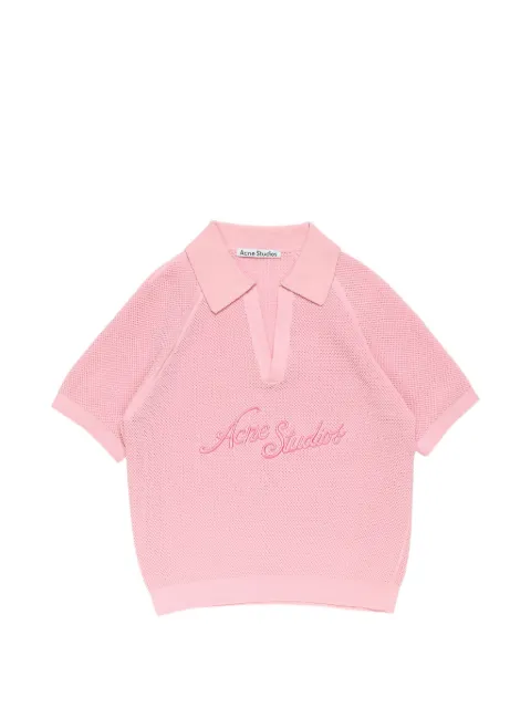 Acne Studios embroidered V-neck sweater