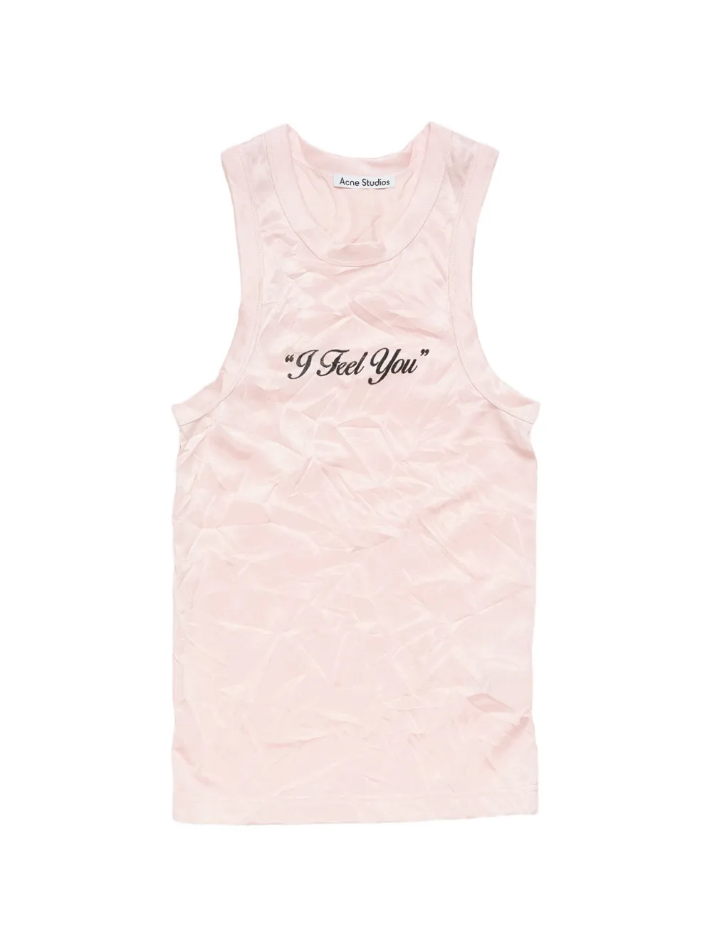 Acne Studios printed tank top - Rosa
