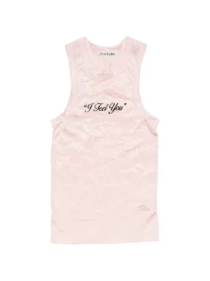 Maison Kitsuné ベビーフォックス タンクトップ | ピンク | FARFETCH JP