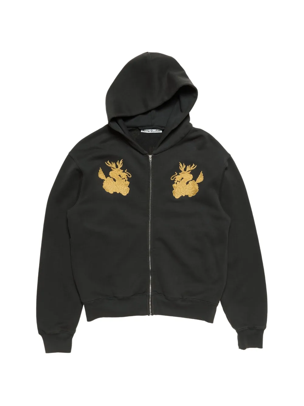 Acne Studios logo-embroidered hoodie