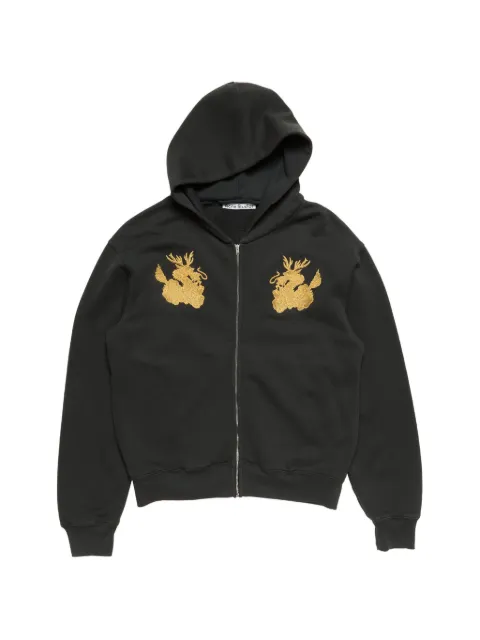 Acne Studios logo-embroidered hoodie