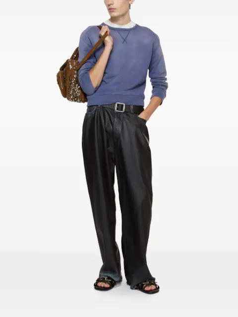 Acne Studios logo crew-neck sweatshirt