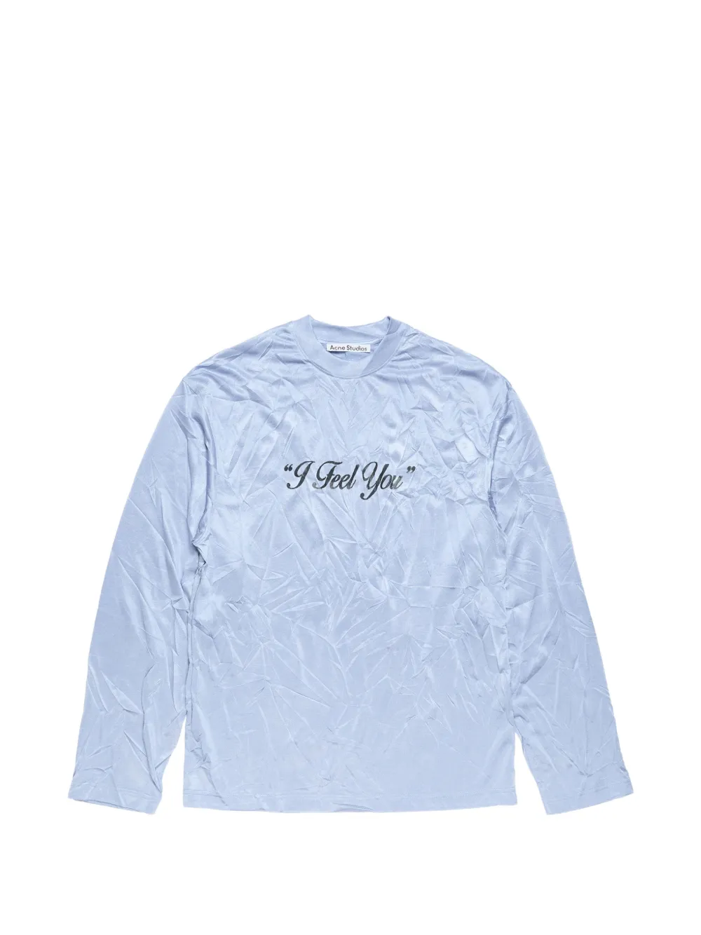 Acne Studios Long-sleeves T-shirt In Blue