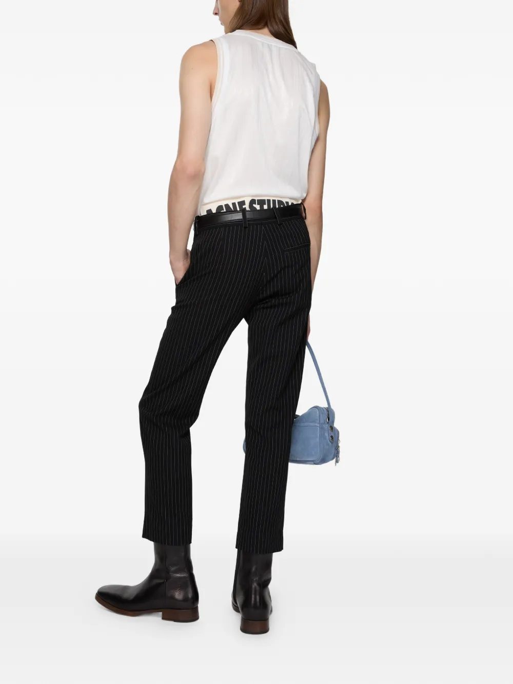  Acne Studios Logo Vest - White 
