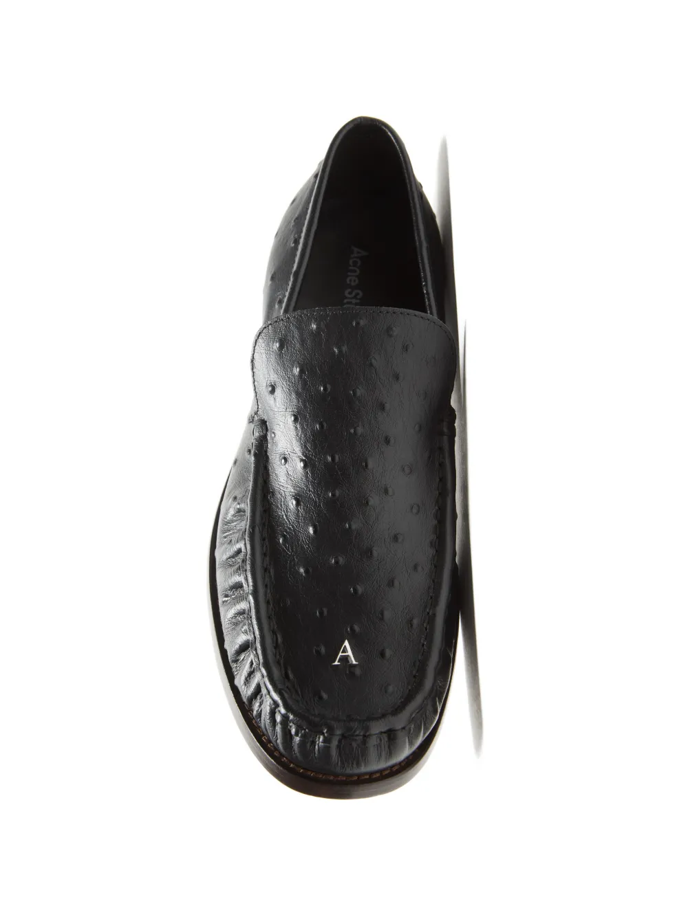 Acne Studios Leren loafers Zwart