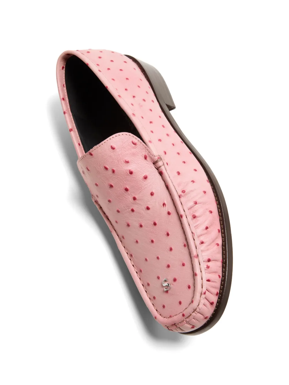 Acne Studios Loafers met stippen Roze