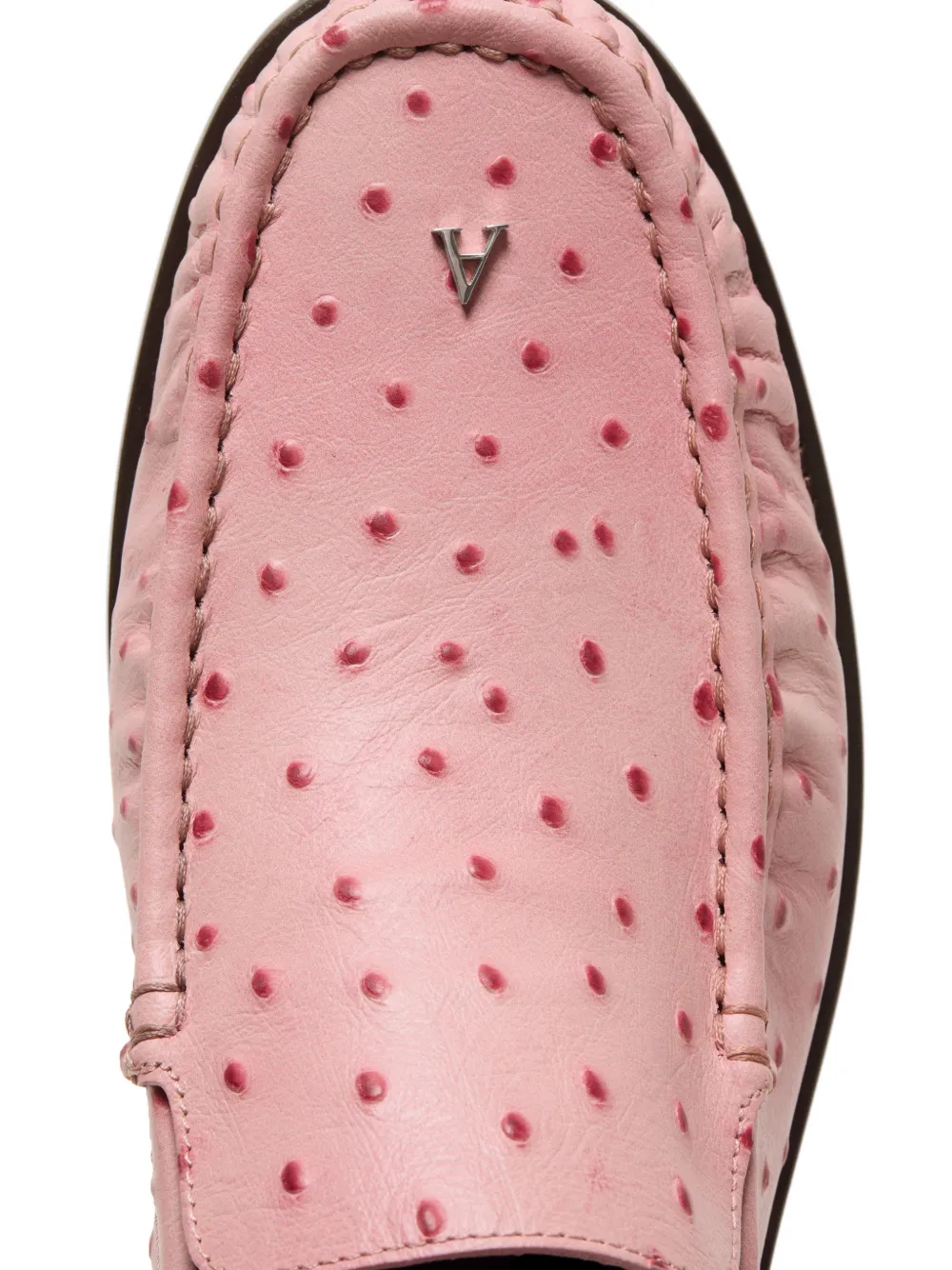 Acne Studios Loafers met stippen Roze