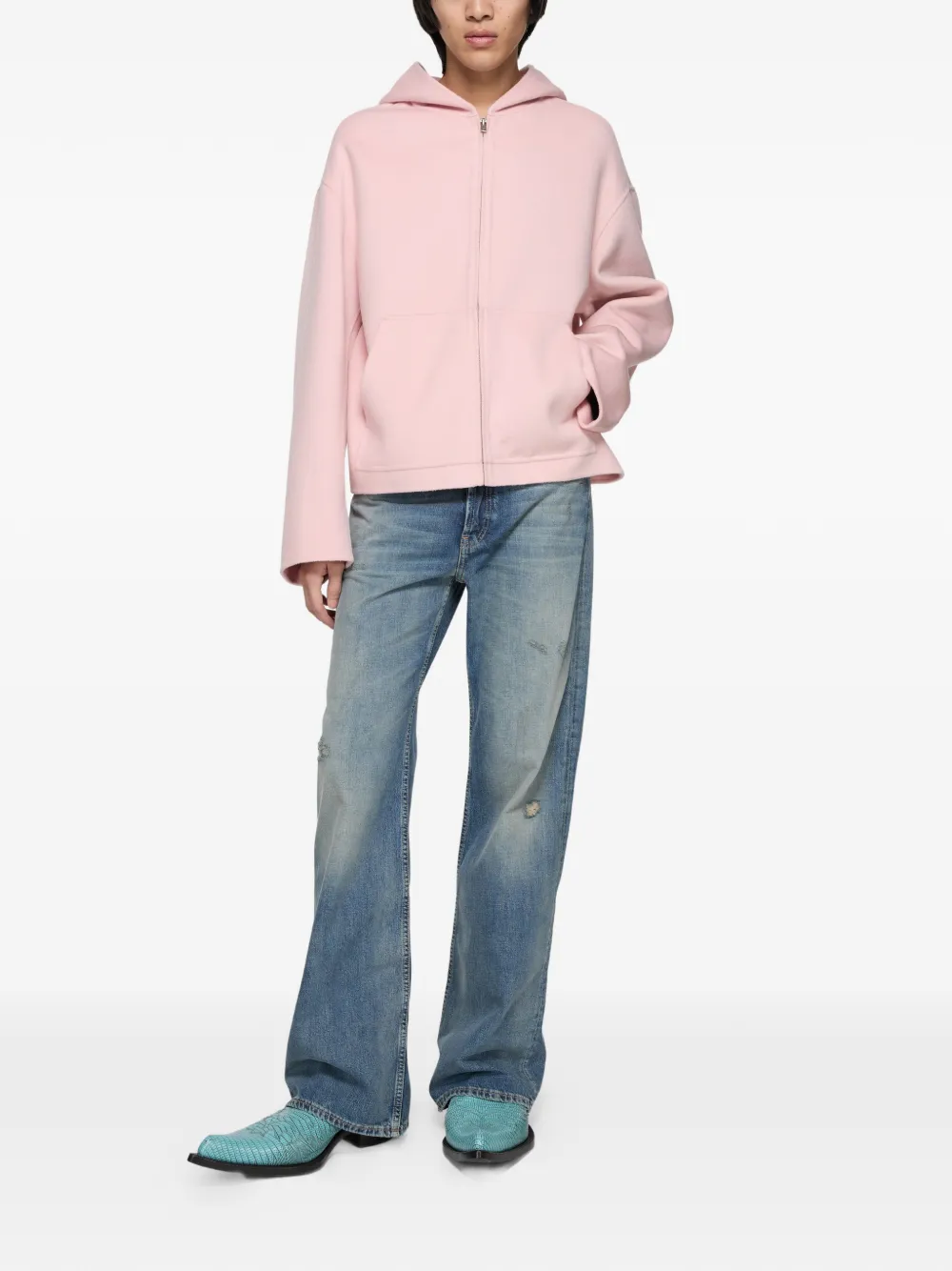 Acne Studios Regular-fit jeans Blauw