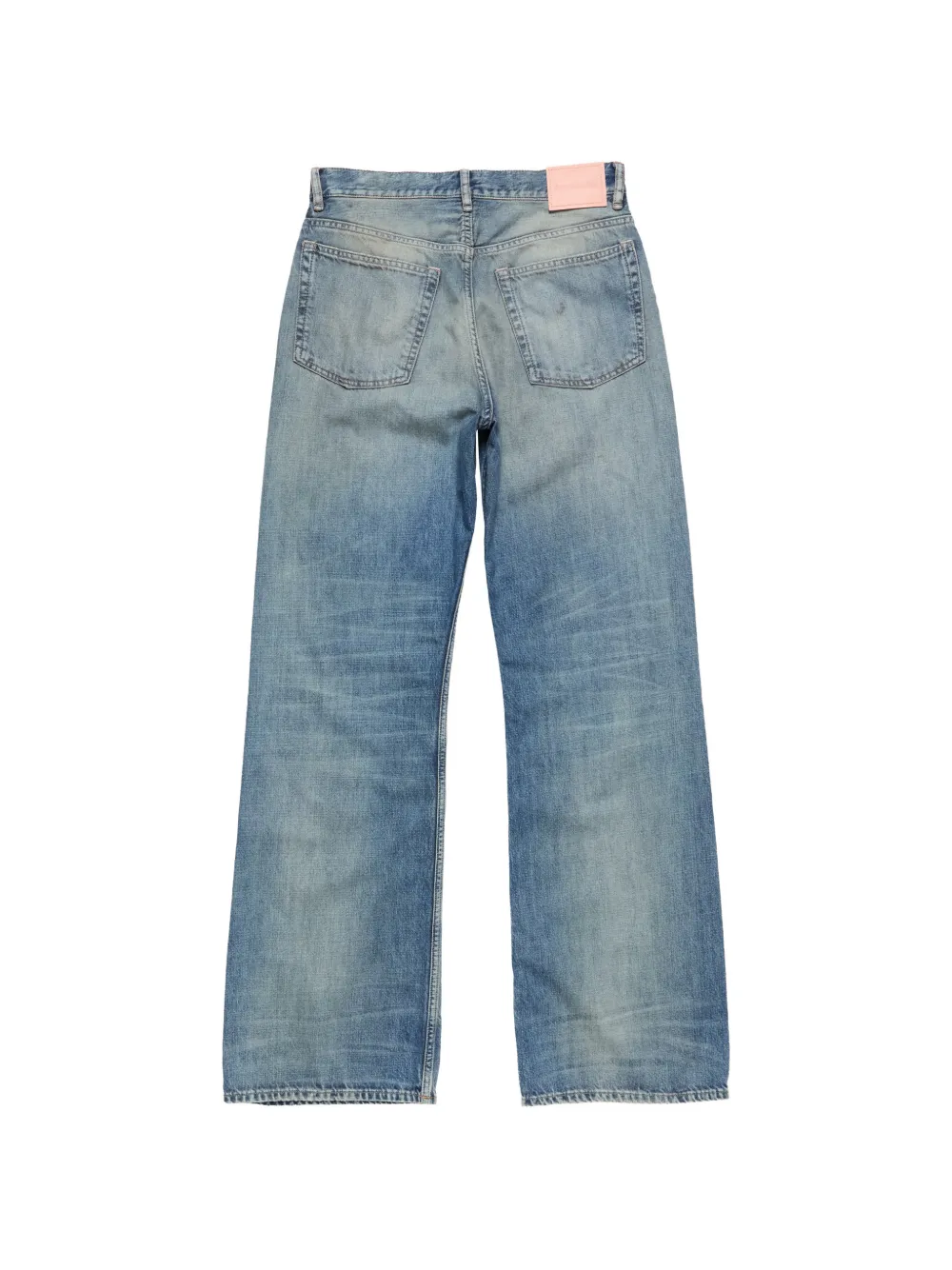 Acne Studios Regular-fit jeans Blauw
