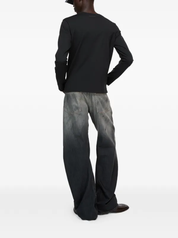 Acne Studios ロングスリーブ トップ | ブラック | FARFETCH JP