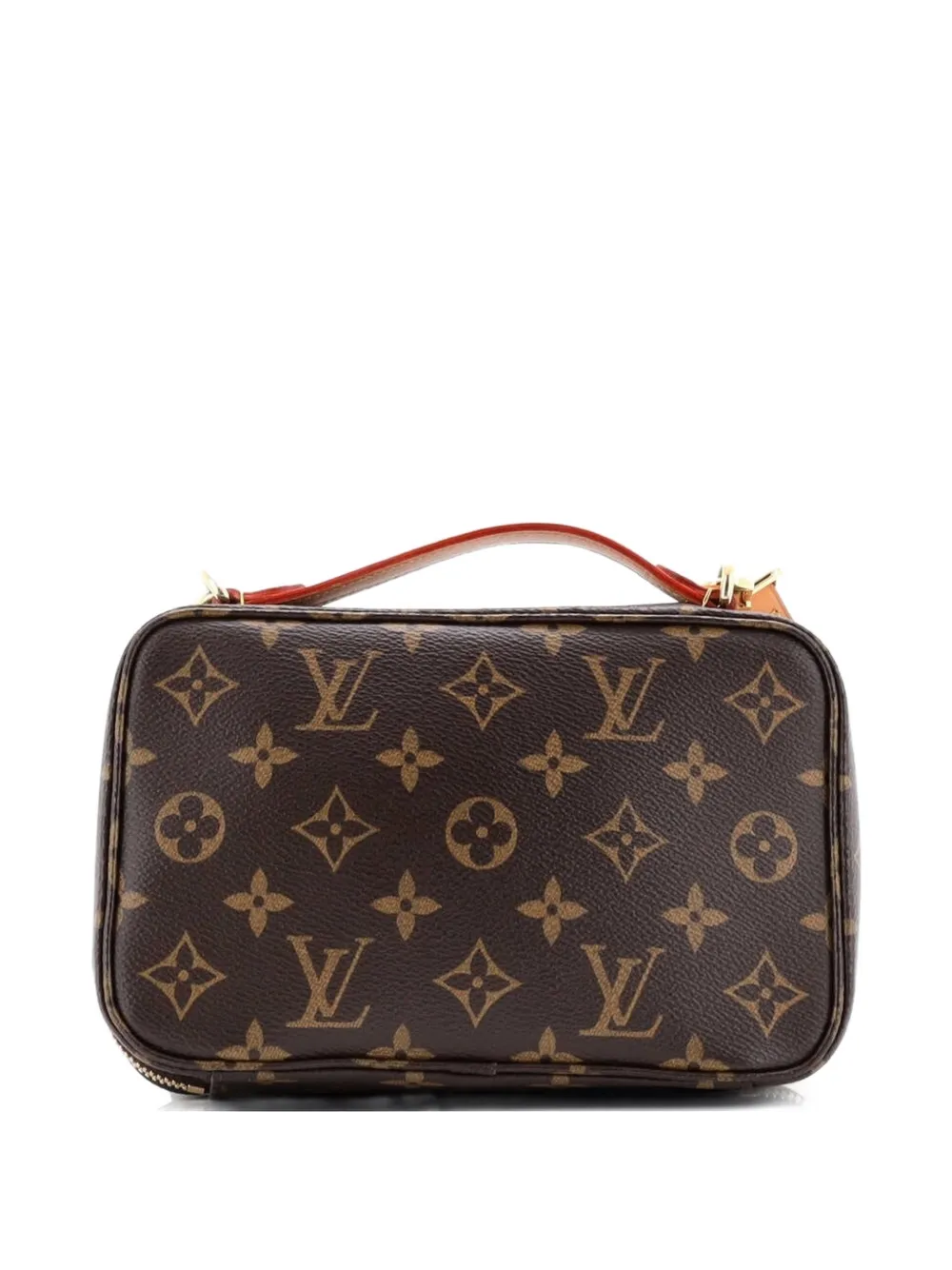 Pre-owned Louis Vuitton Utility Monogram Canvas Crossbody Bag In Brown