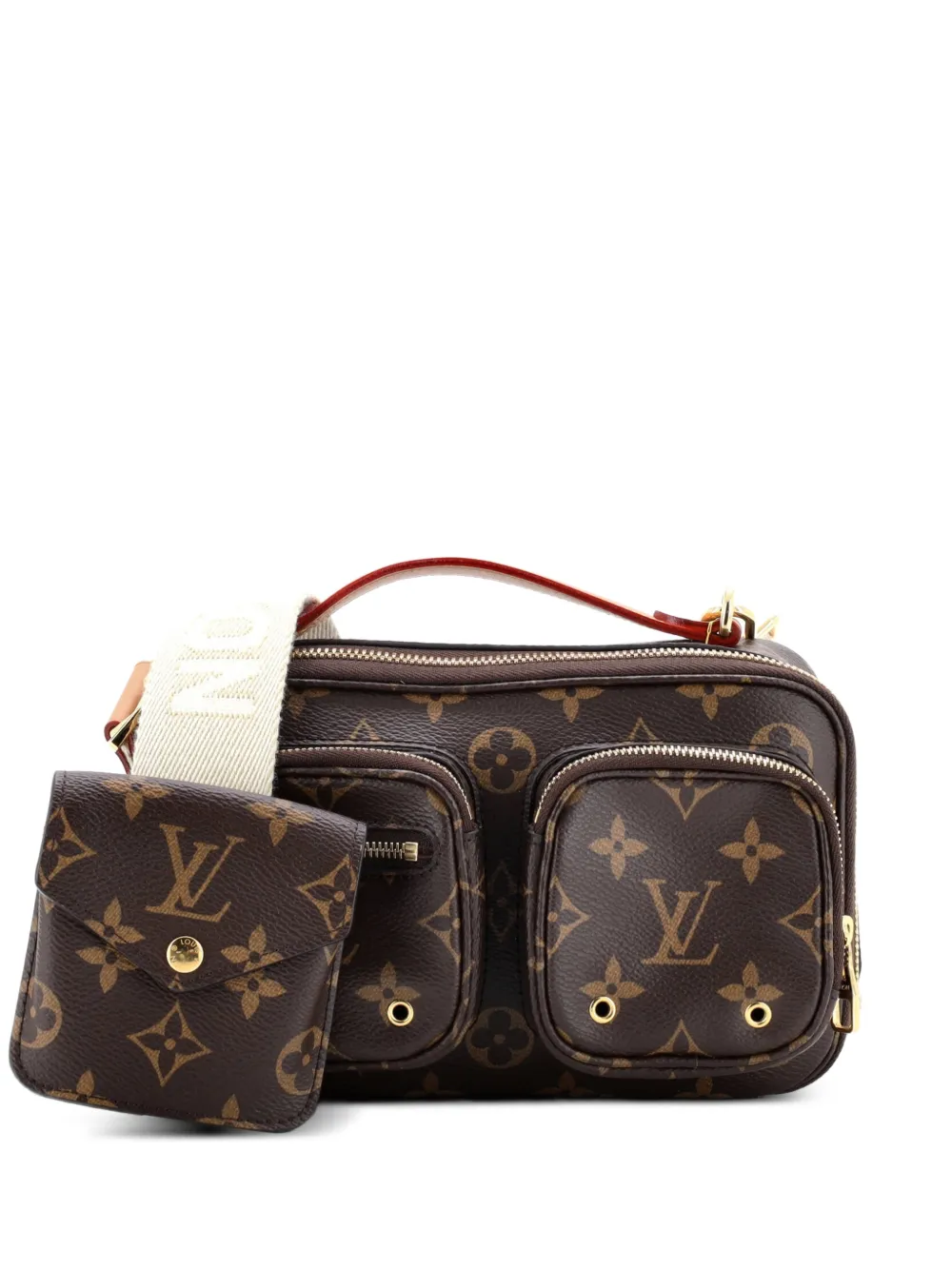 Louis Vuitton Pre-Owned Utility Monogram Canvas crossbody bag - Marrone