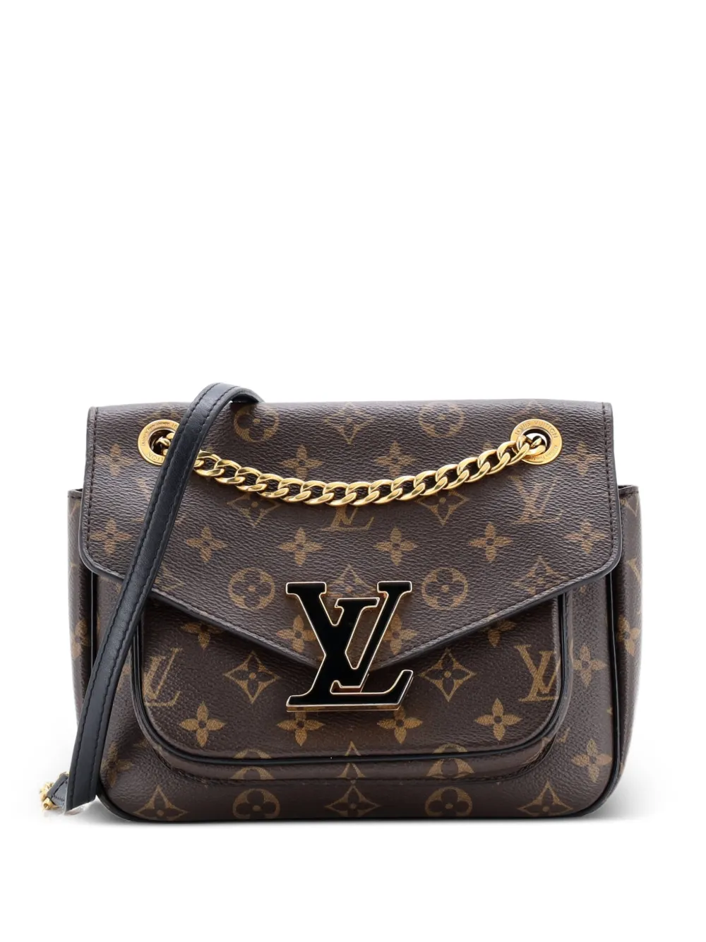 Louis Vuitton Pre-Owned Passy Handbag Monogram Canvas crossbody bag - Marrone