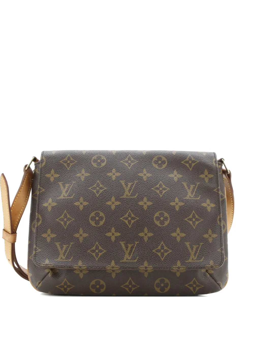 Louis Vuitton Pre-Owned Musette Tango Handbag Monogram Canvas shoulder bag - Marrone