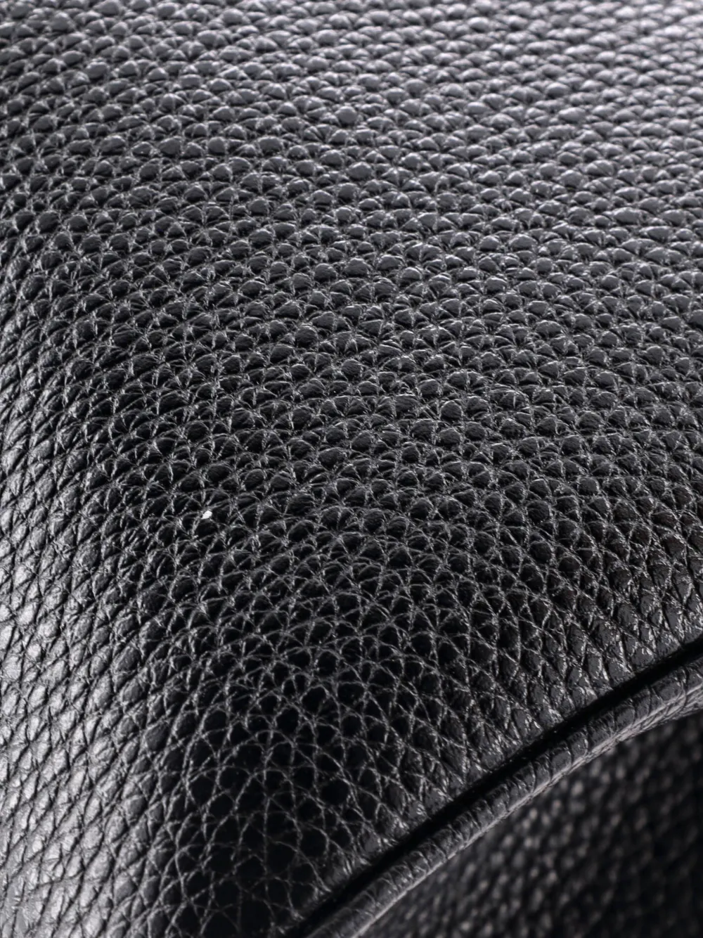 Pre-owned Gucci Zumi Top Handle Bag Leather Small Satchel In Black