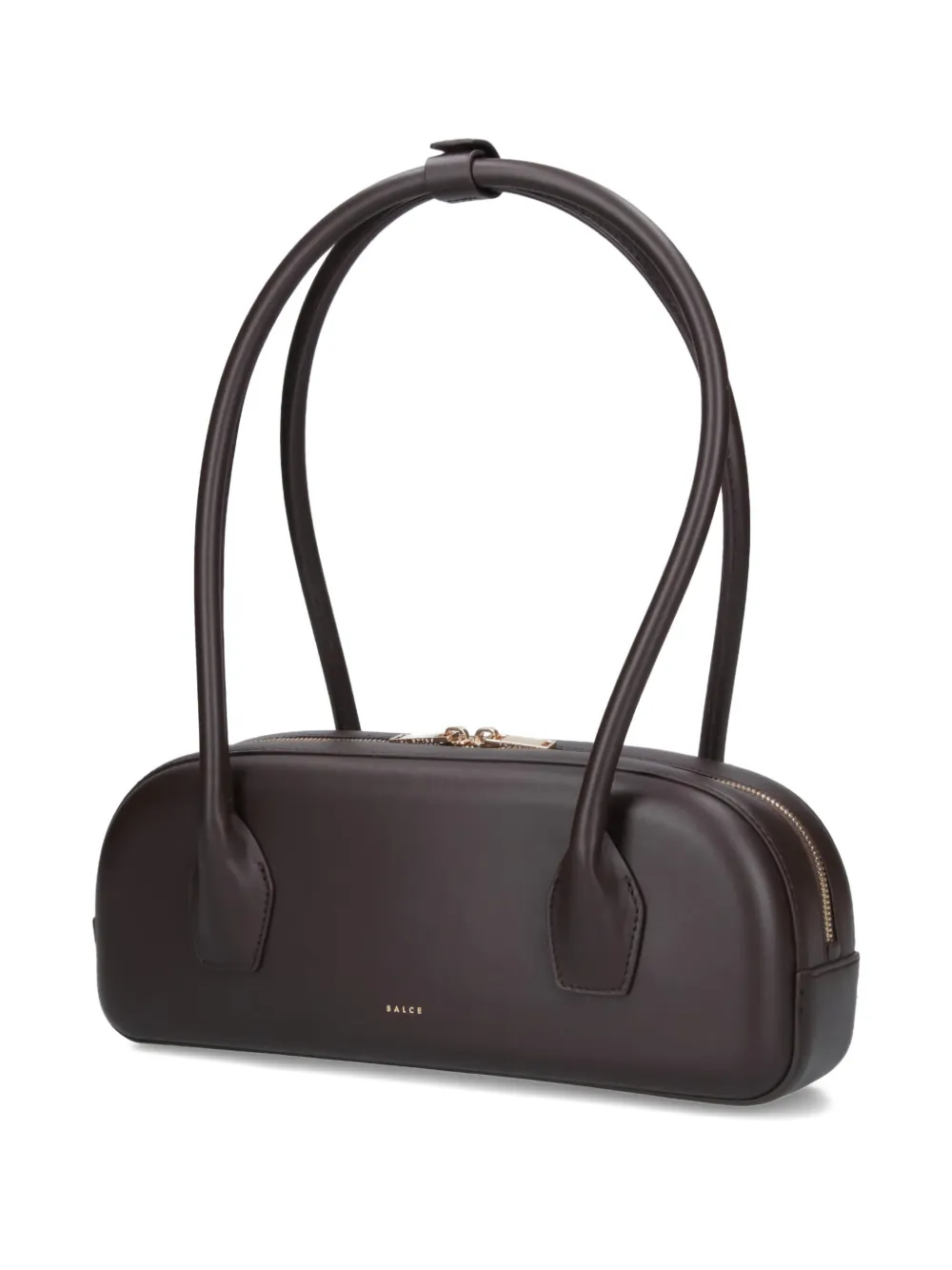 Salce Bianca One Tone Shoulder Bag In Brown