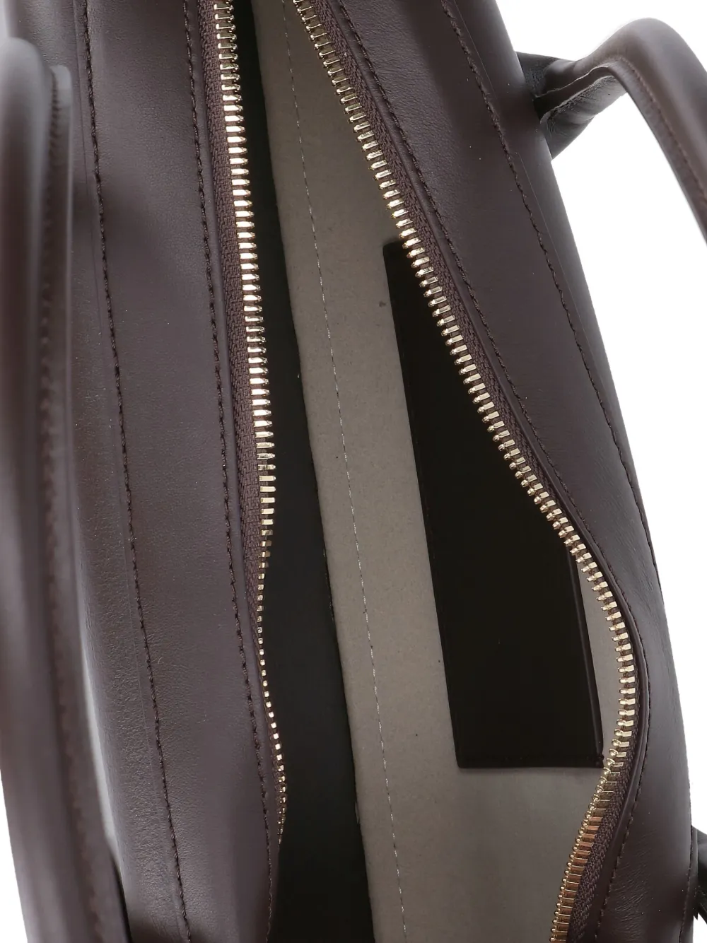 Salce Bianca One Tone Shoulder Bag In Brown